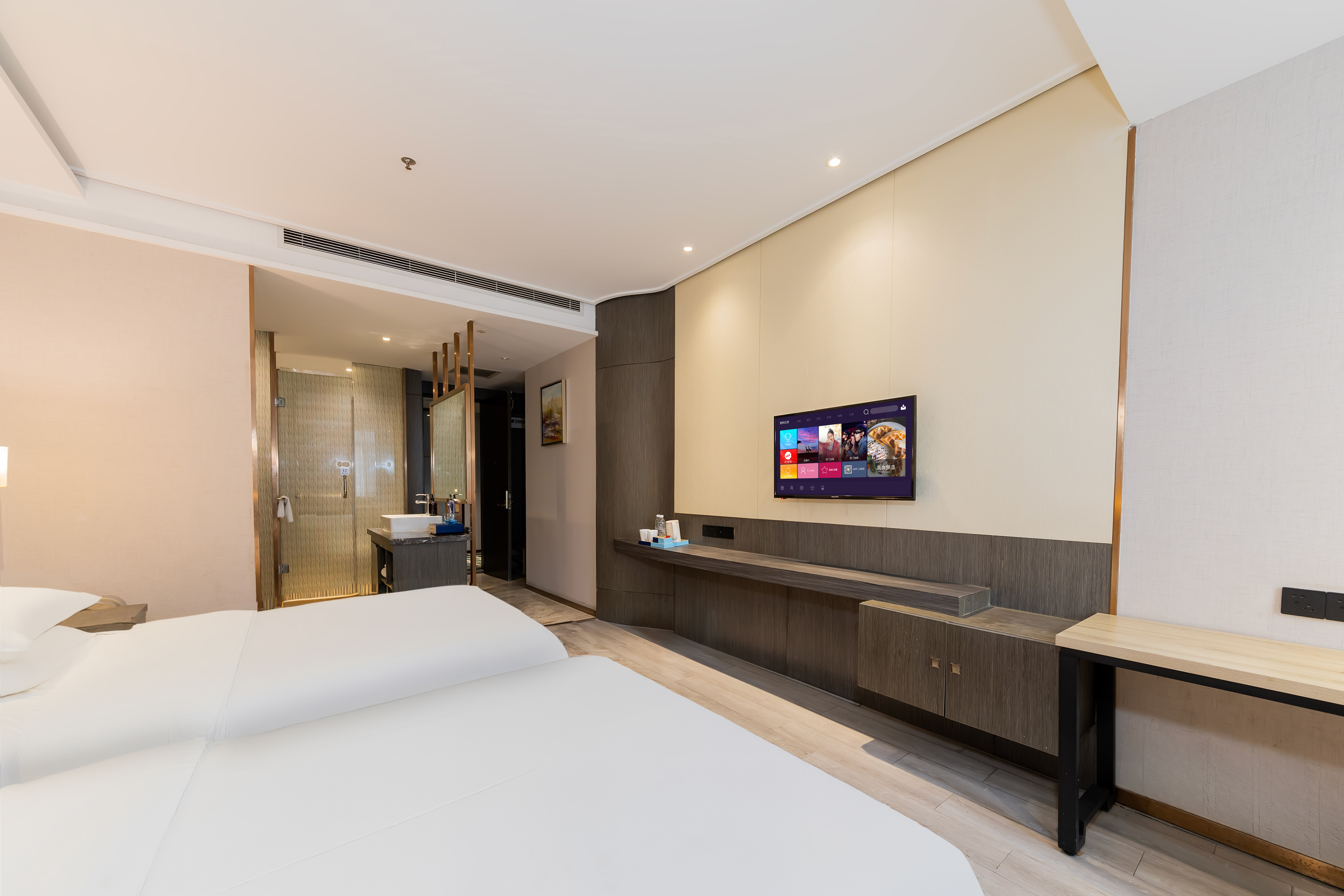 輕奢舒雅雙床房（舒適好眠+釋壓床墊+乾濕分離）