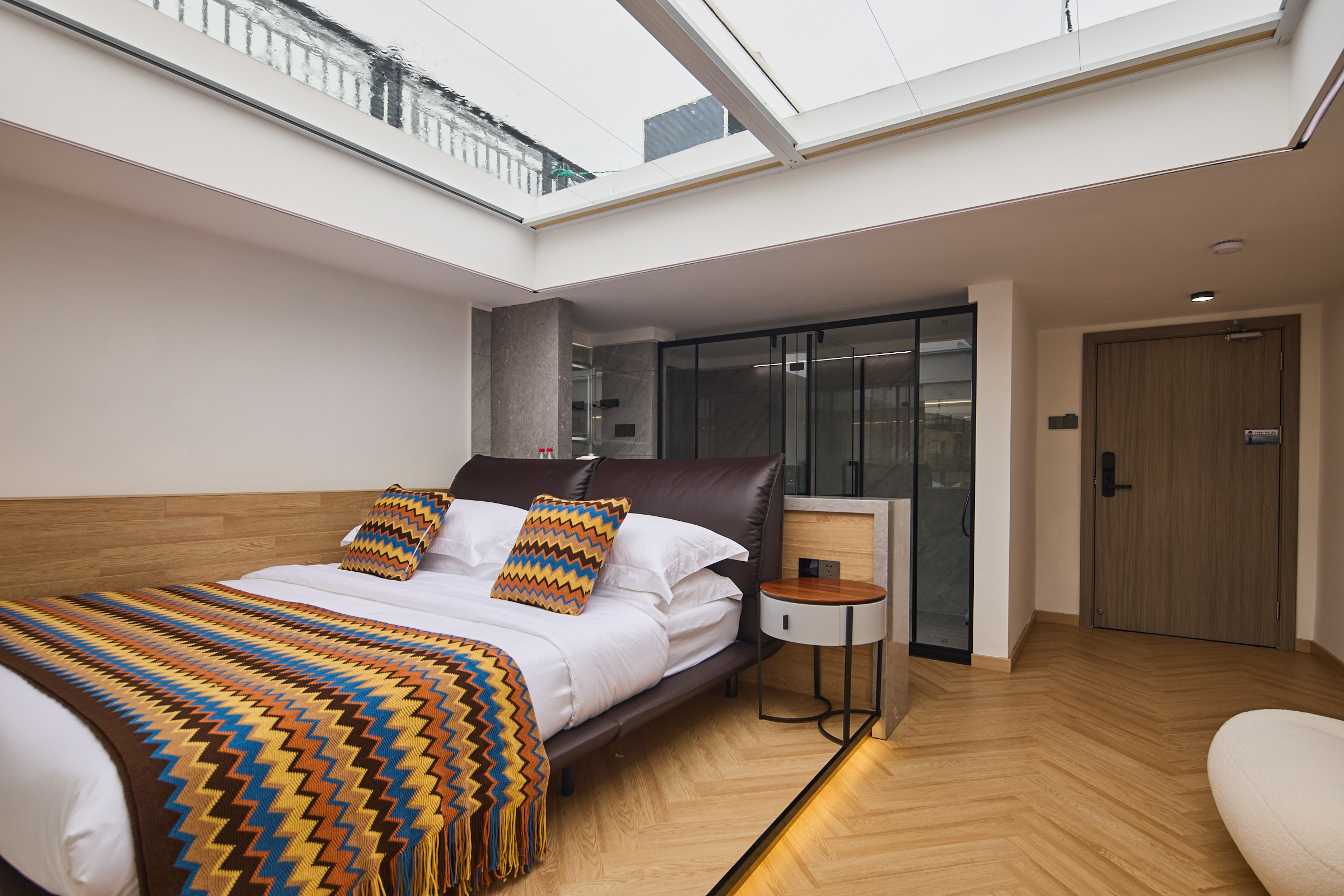 等风·豪华景观大床房『智能马桶+乳胶床垫+移动电视』