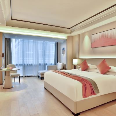 四季概念大床房 杭州未來科技城盈陽君亭酒店優惠