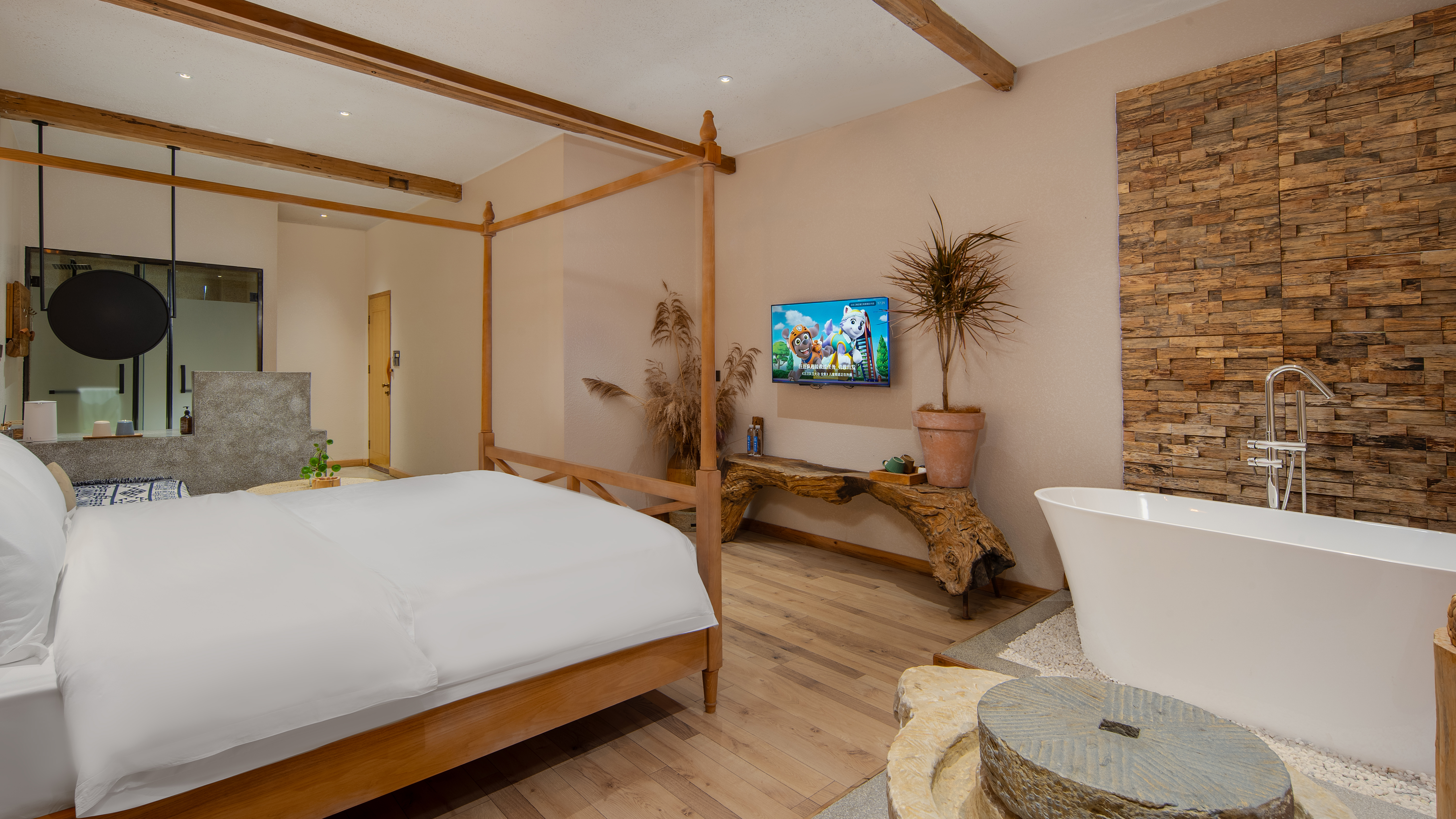 沐空·田野观景大床房