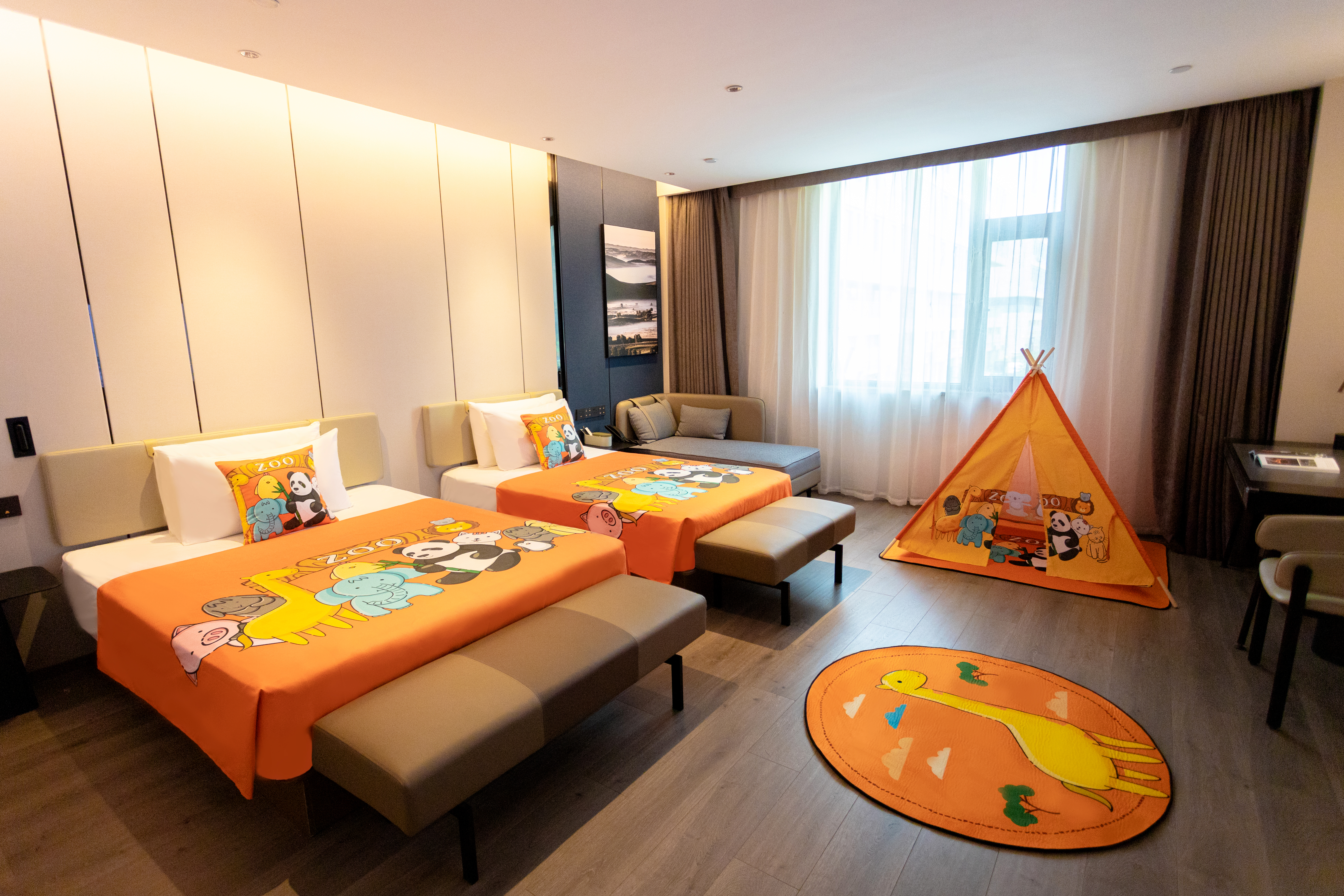 Atour Hotel Taifu Plaza South Ring Road Karamay几木亲子房