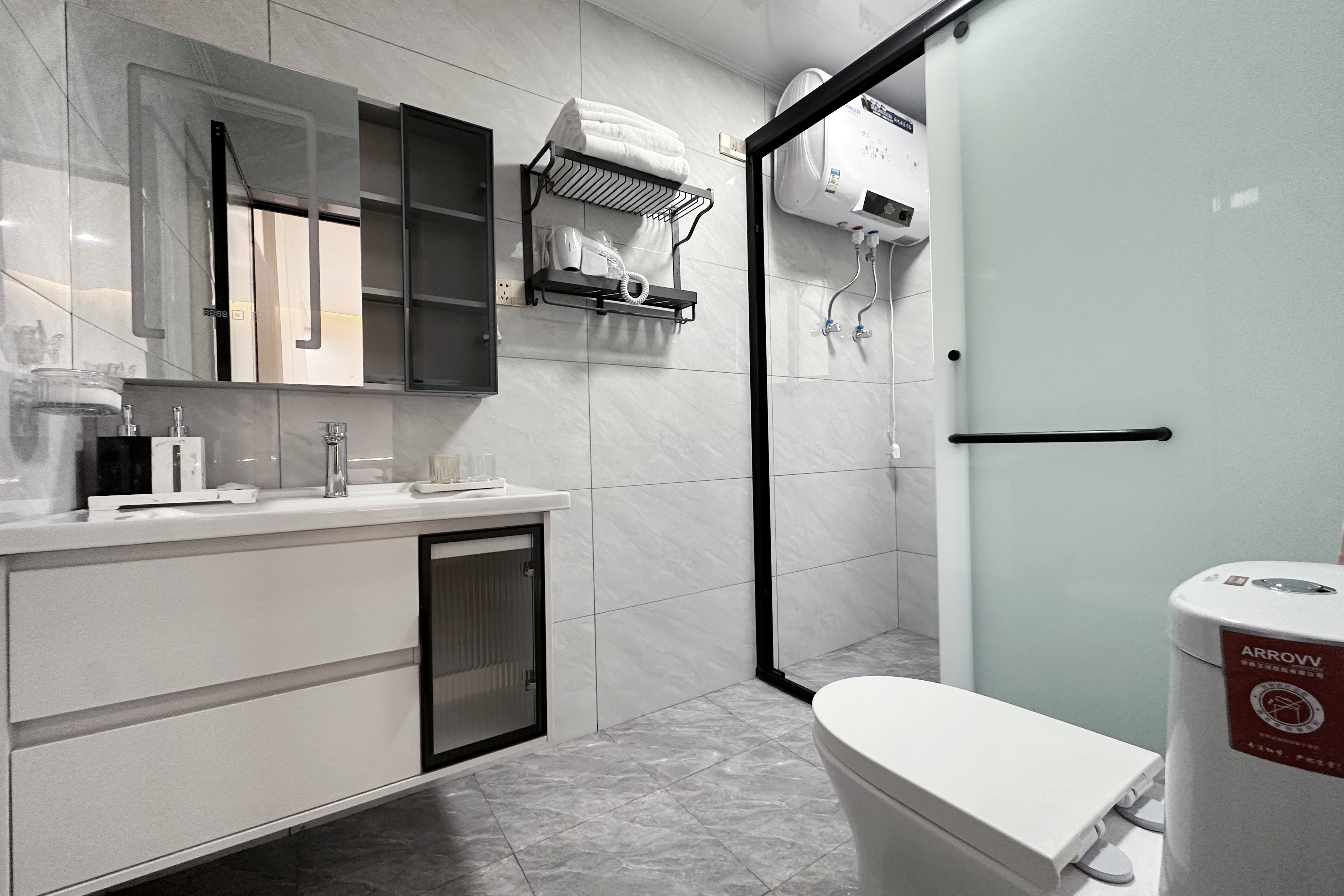 Enshi Xiaowang Yunhai HomestayKing-size bed room