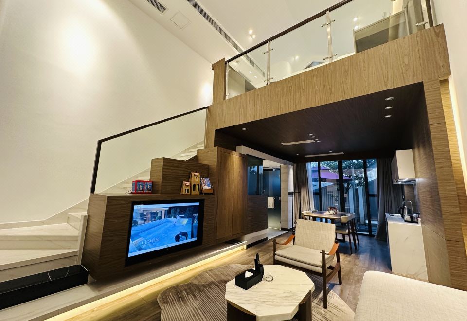 復式庭院私湯雙床別墅