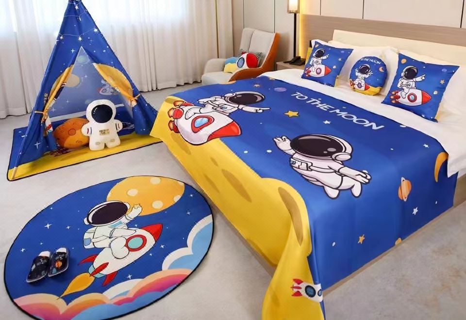 太空宇航员主题亲子房