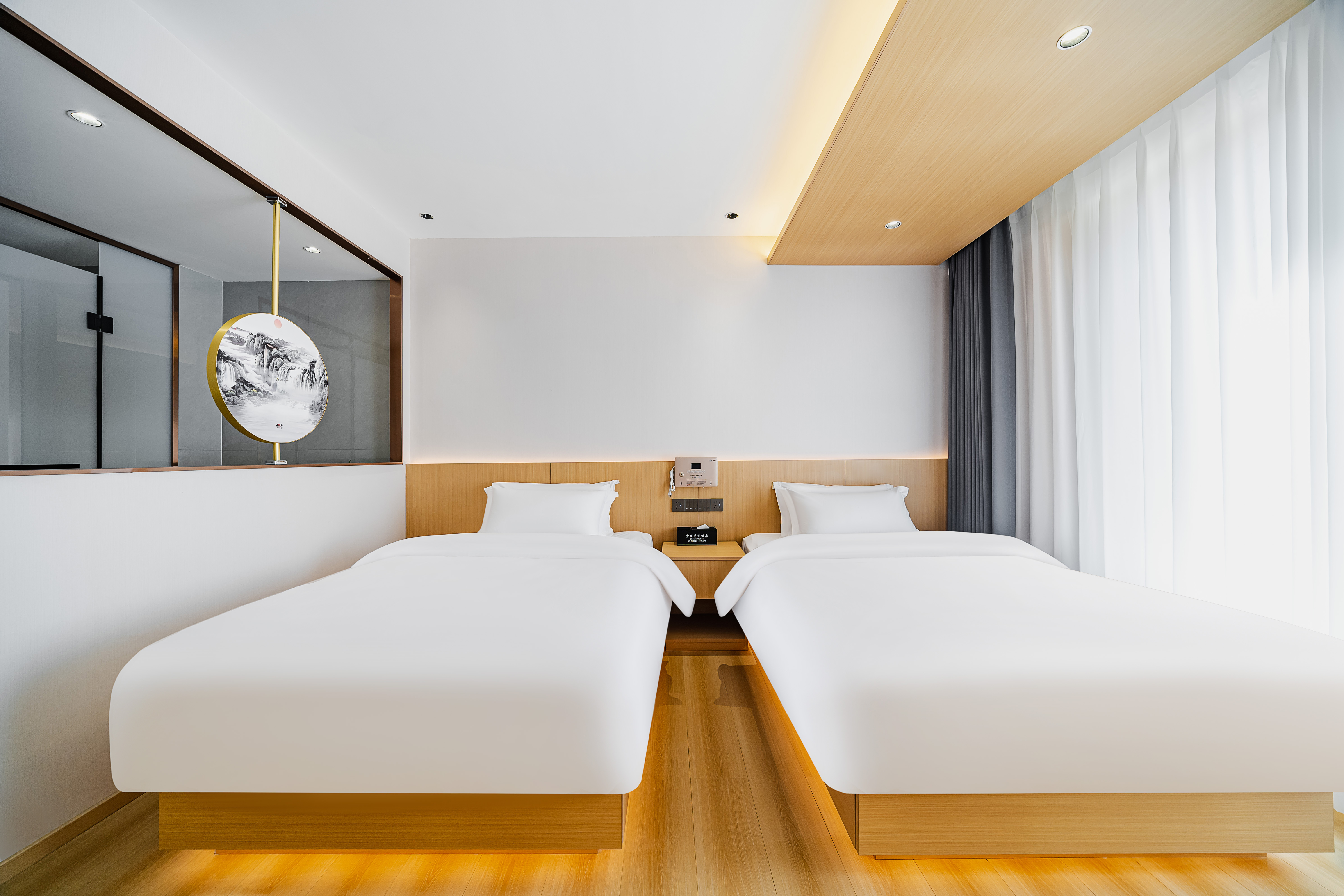 云牧清风双床房（电动窗帘+弥散供氧+加湿器）