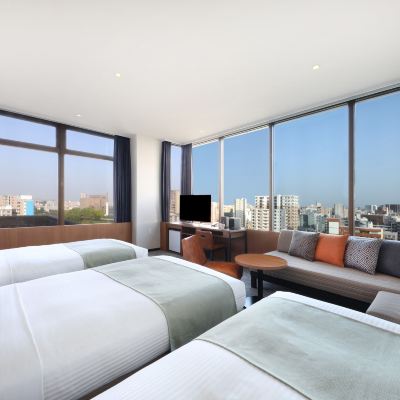 河景四人房 禁菸 Hotel MyStays熊本河畔優惠