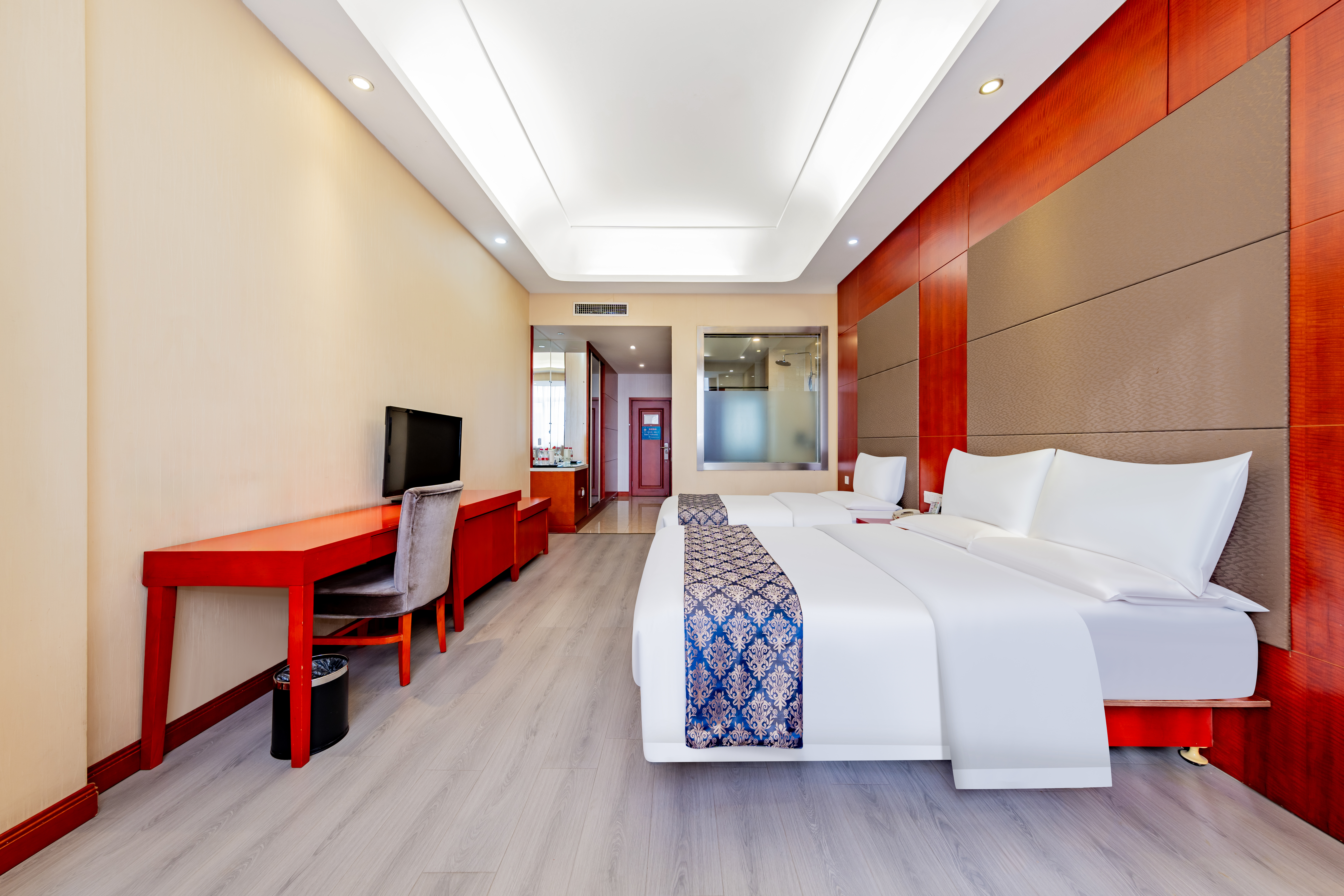 家庭房【高空观景·城景·】【荞麦皮.记忆棉枕芯】