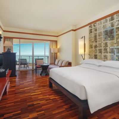 海景經典特大床房 華欣希爾頓温泉度假酒店 （SHA Extra Plus）優惠