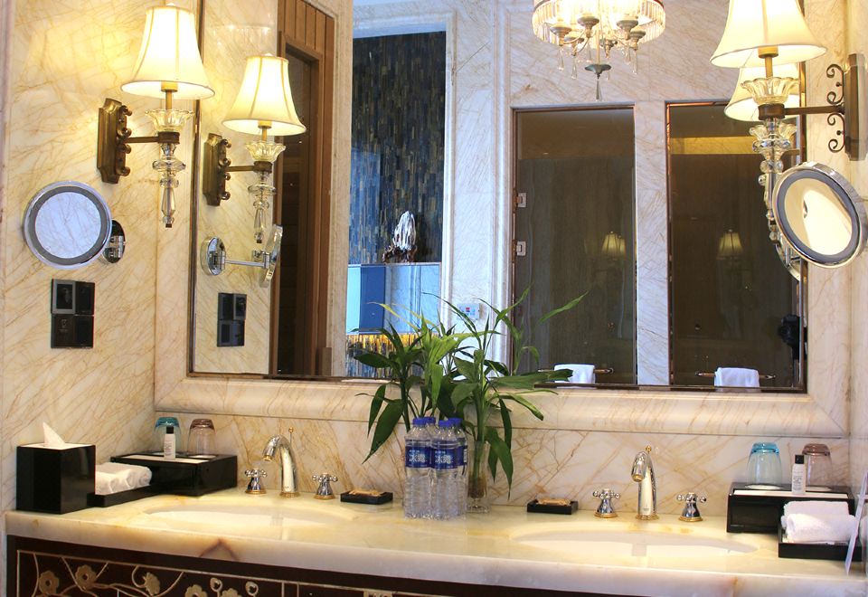 總統套房（跑步機、智能馬桶、獨立客廳、衣帽間）