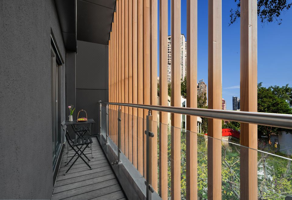 永庆坊河景阳台大床房