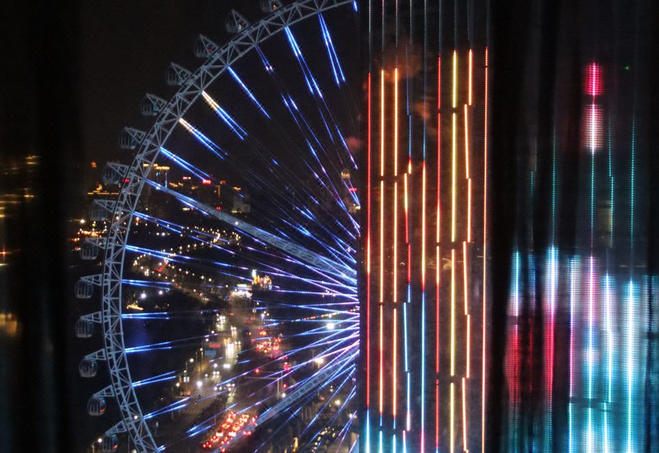 江景双卧连通房