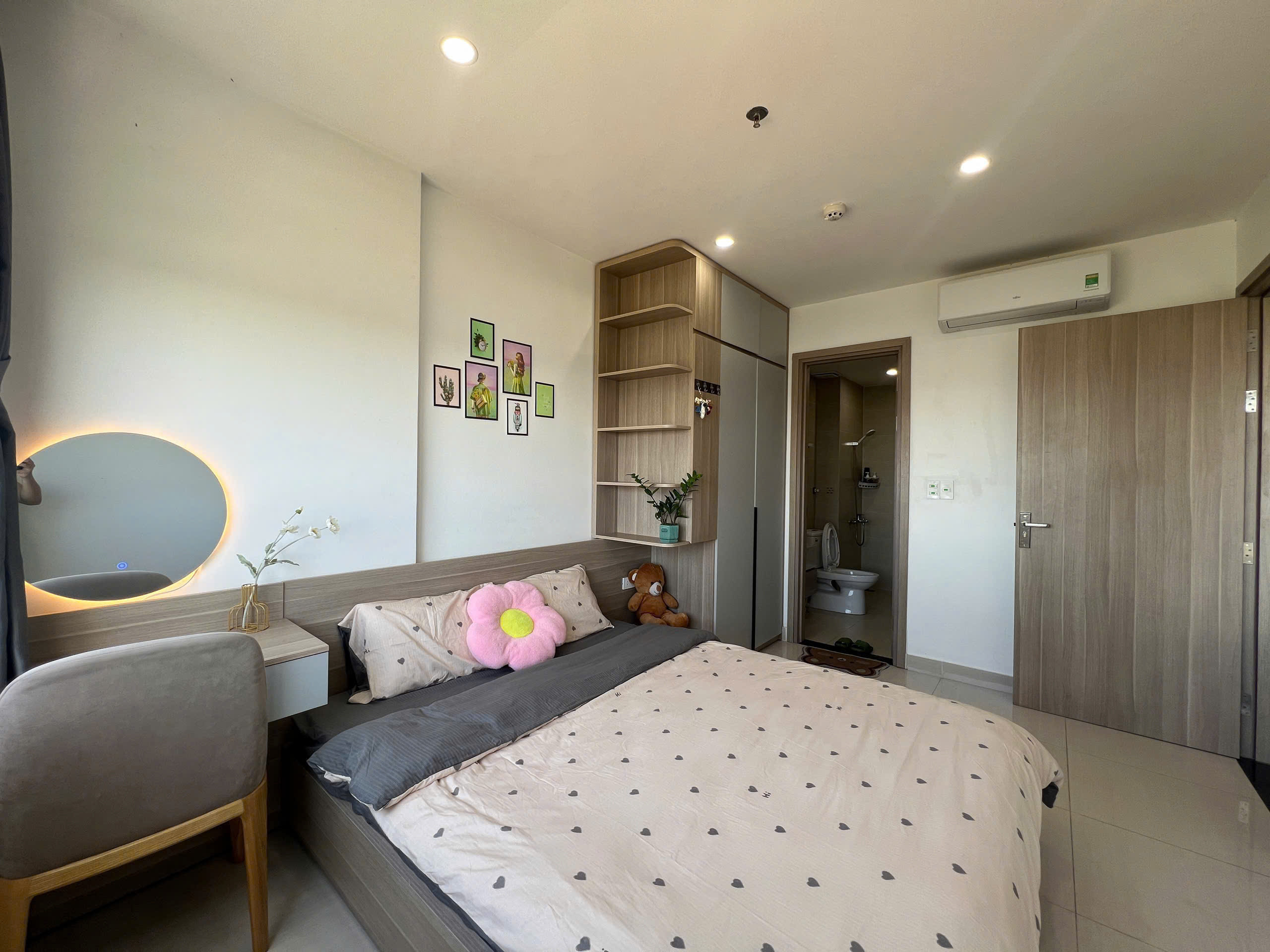 兩臥室陽臺公寓，城景+泳池