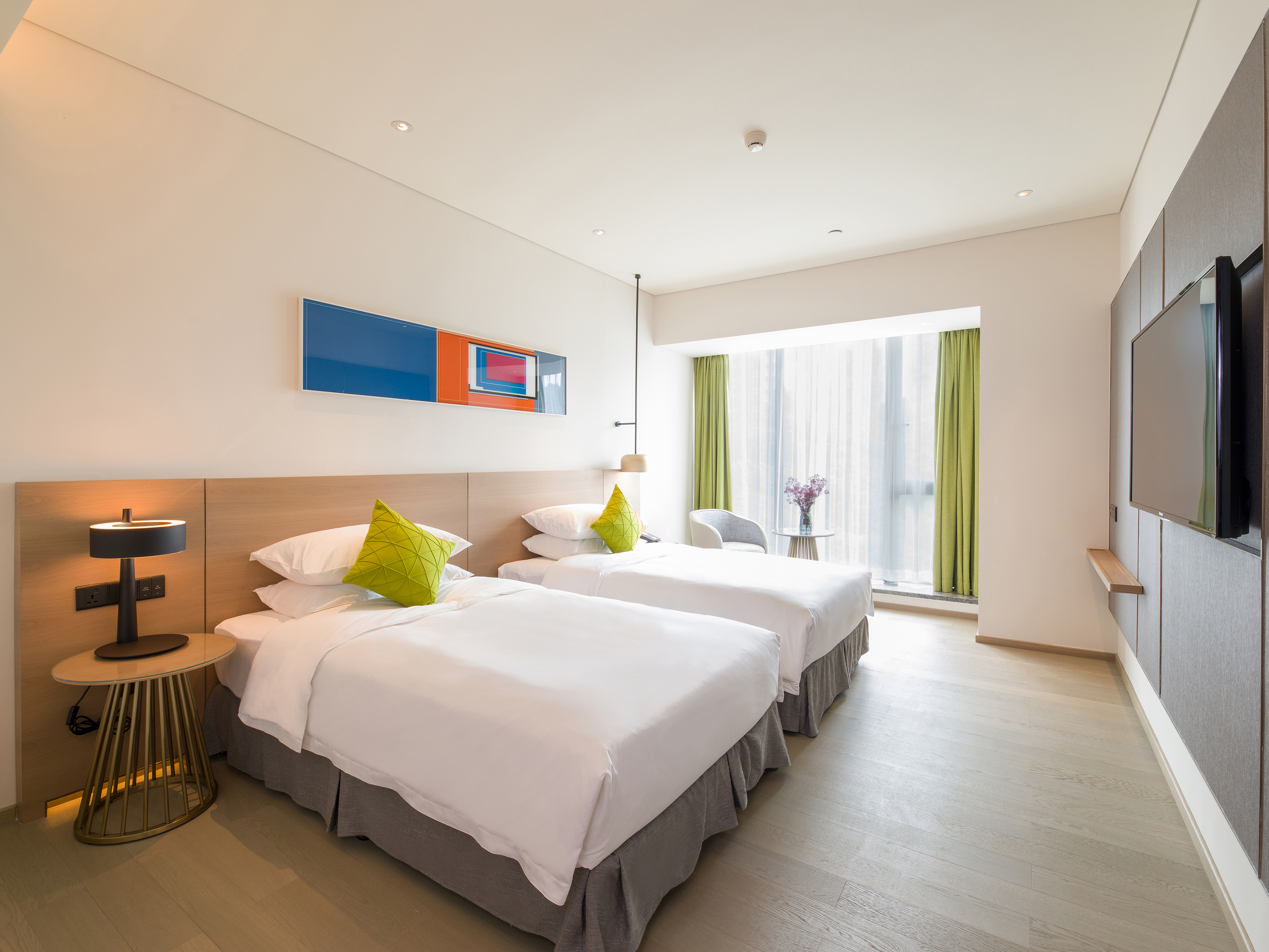 无霾VR影视豪华双床房