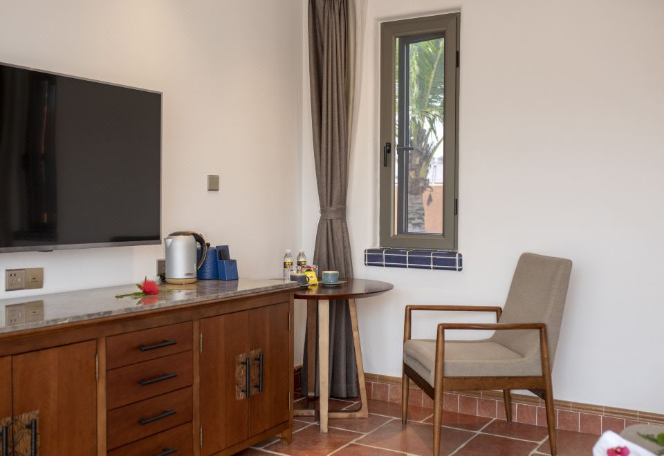 摩洛哥紅房別墅大床房