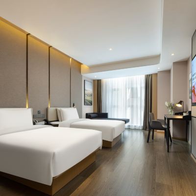 行政雙床房（全屋智能＋記憶枕） 崑山城東開發區亞朵飯店優惠