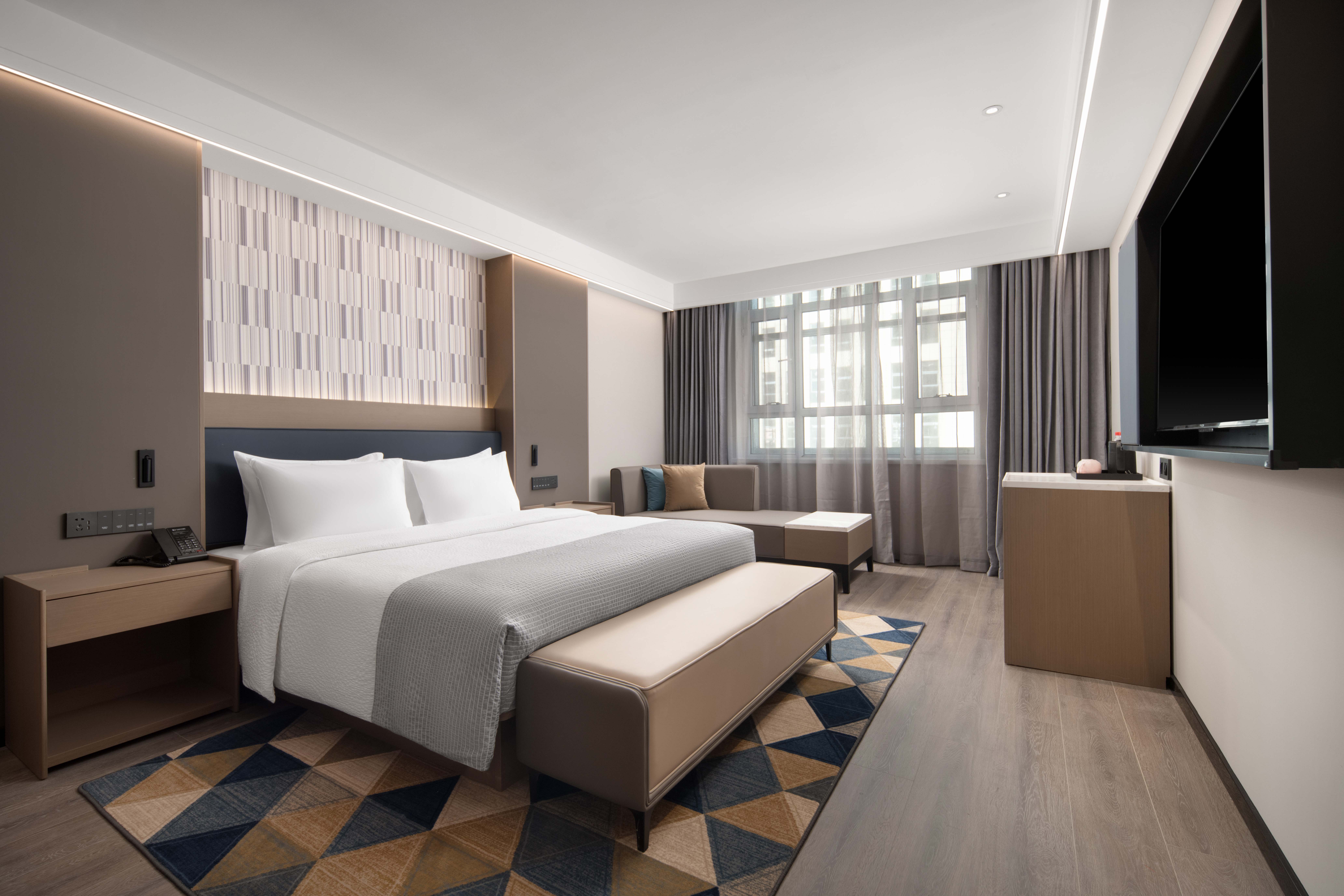 行政套房（智能投屏+小冰箱+金可儿床垫+Acca Kappa洗护用品）