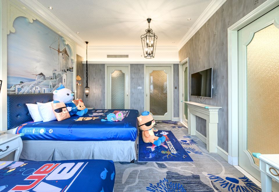 海底小縱隊主題親子房