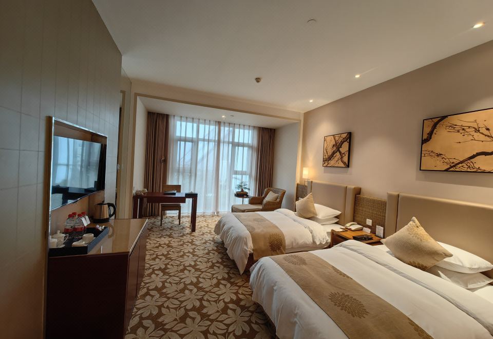 8號樓·園景雙床房