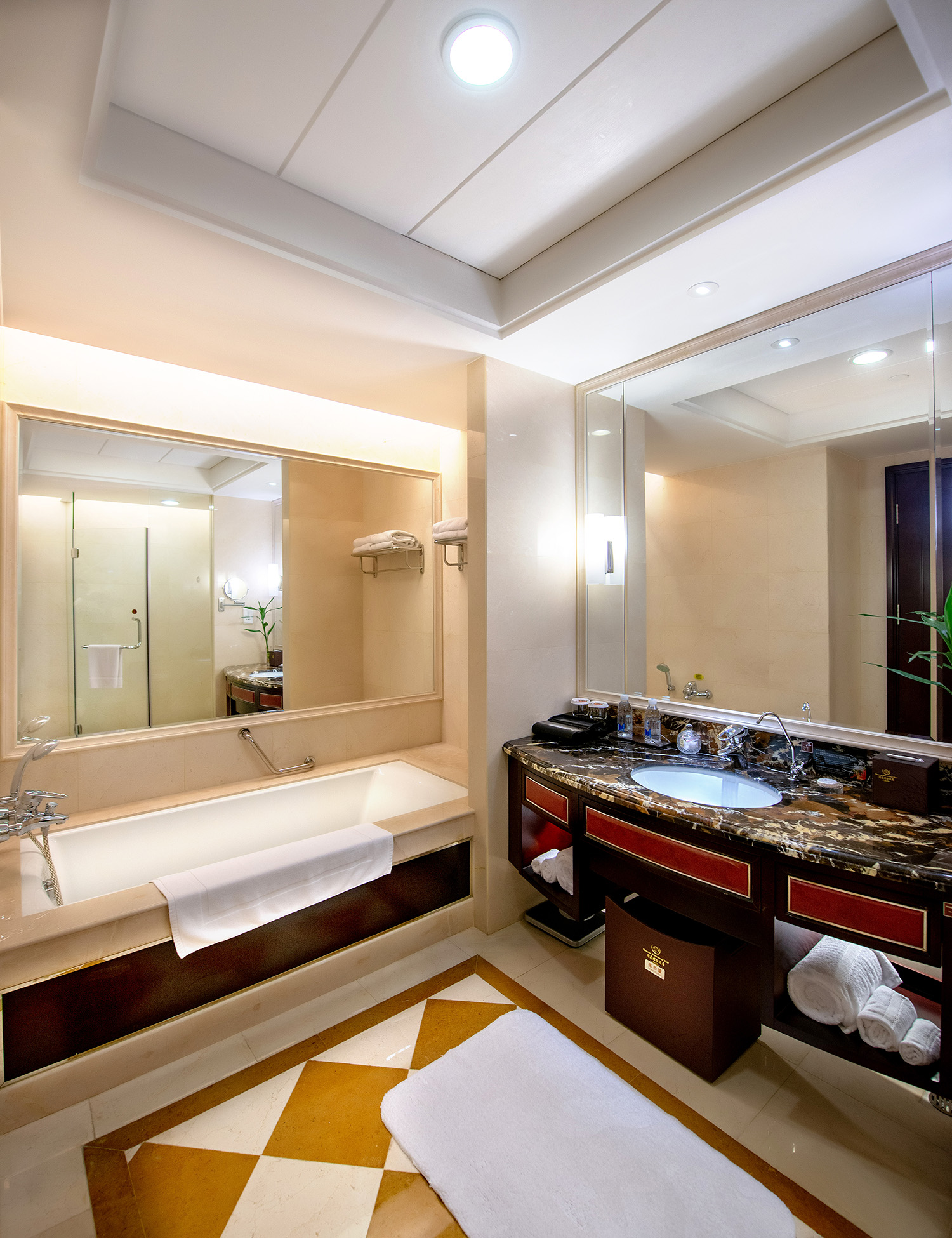 园景行政套房（带沙发、浴缸）