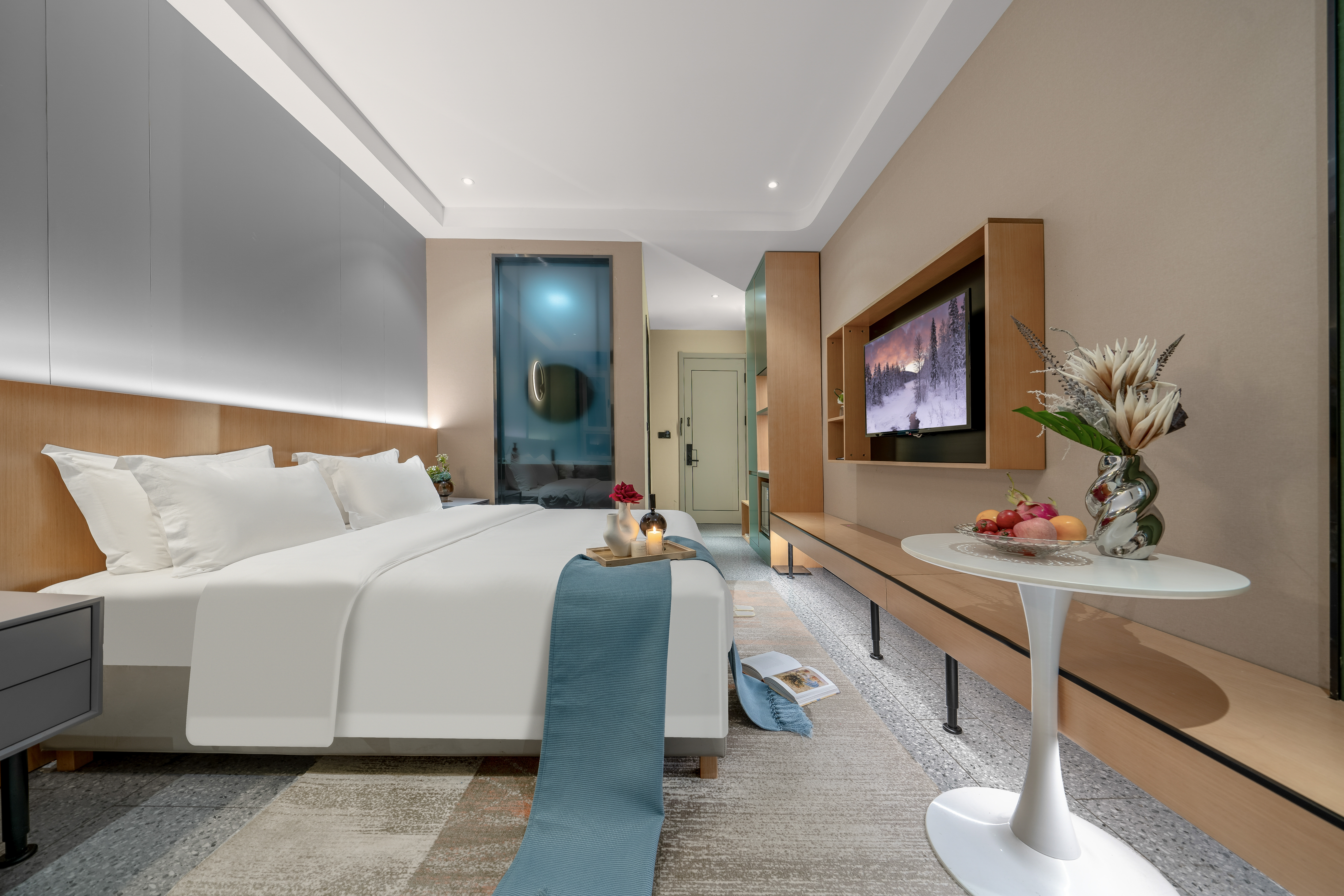 奢享大床房【智能马桶+0压记忆棉床垫+按摩器+冷藏柜】