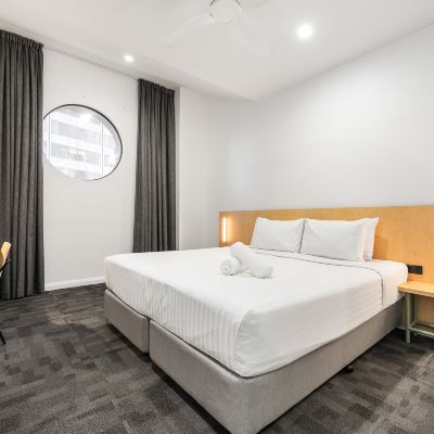 雙人床房（帶私人浴室） 雪梨中央青年旅舍優惠