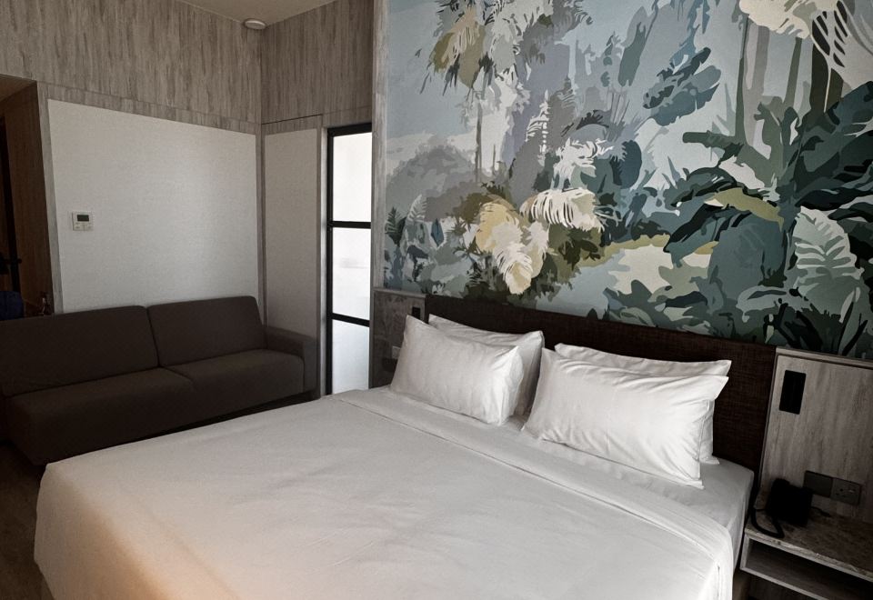 诺尔丁特大床房，带拉奈及城市/桥景