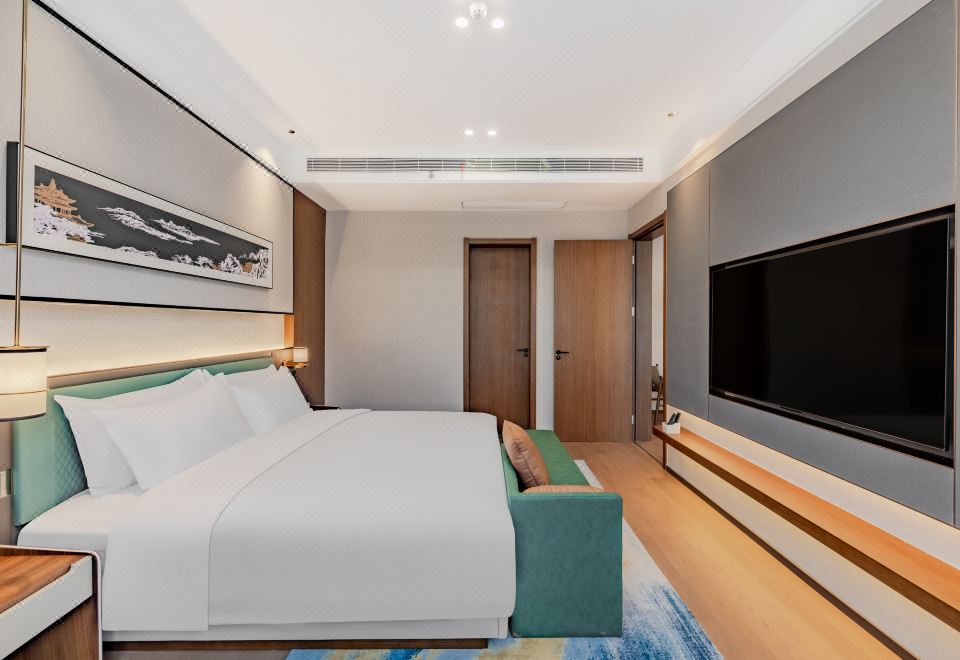 2號樓園景套房（語音智能客控+75寸投屏電視）