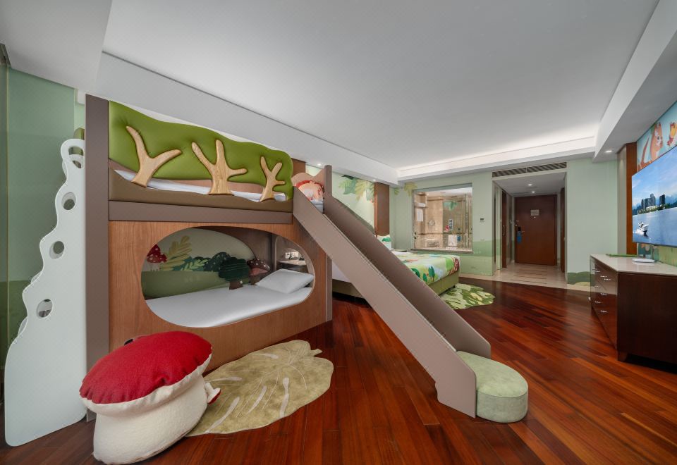 1號樓綠森林主題上下鋪親子房