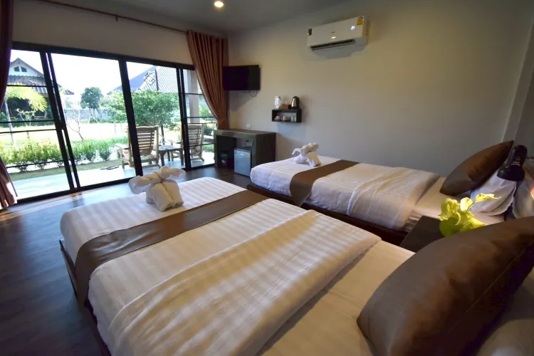 ห้องดีลักซ์เตียงแฝด