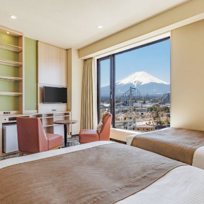 舒適雙床房 富士山景觀 上層 MYSTAYS富士山展望溫泉飯店優惠