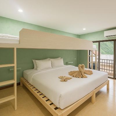 溫馨家庭房 Rustic and Blue Getaway優惠