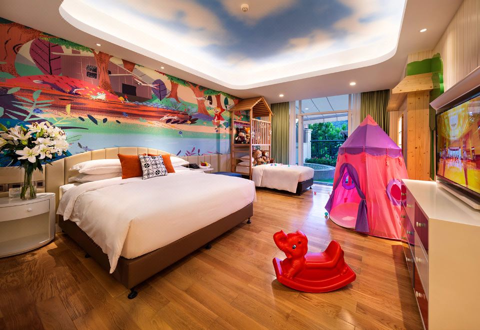 森林探險主題房丨獨立泡池