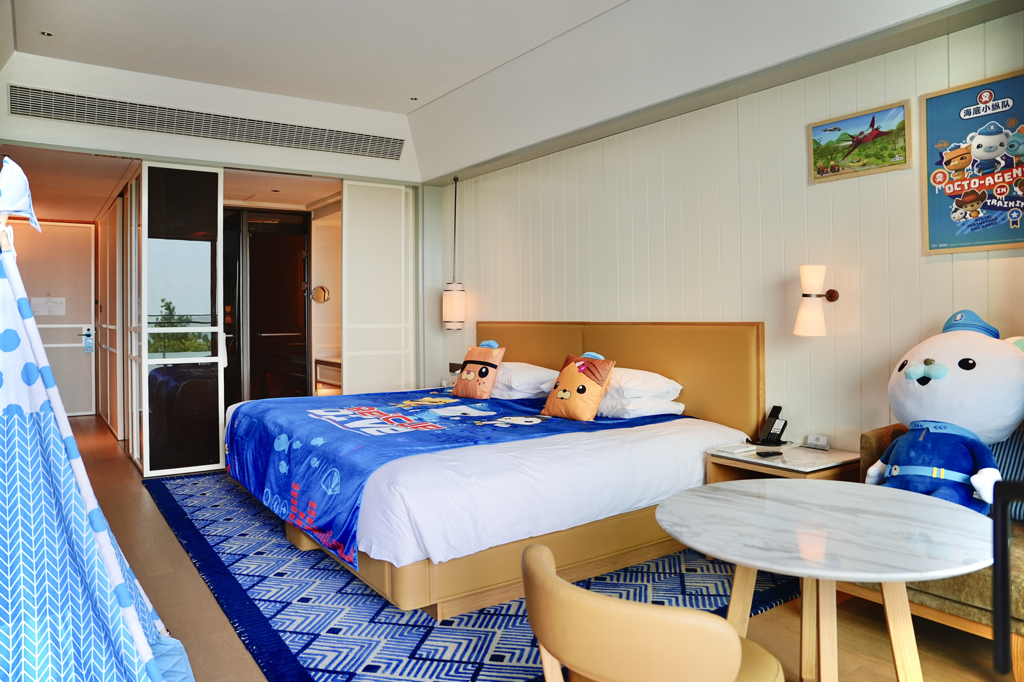 海底小纵队主题海景露台大床房