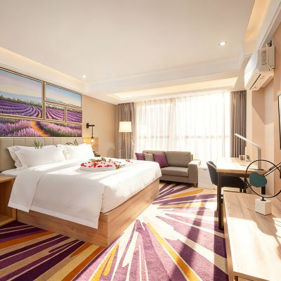 新悦行政套房（智能客控+空氣凈化器+定製舒眠零壓床墊+一級親膚布草+雙層隔音門窗） 新月集（廣州新白雲國際機場直營店）優惠