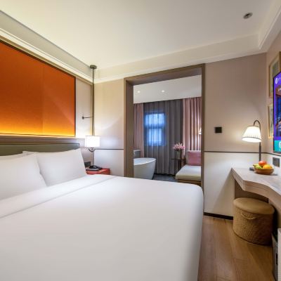 心享豪華大床房（帶浴缸） 北京中關村理工大學漫心酒店優惠