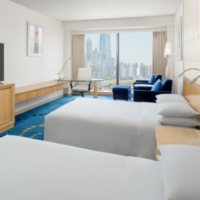 外灘江景行政雙床房 上海豫園萬麗飯店優惠