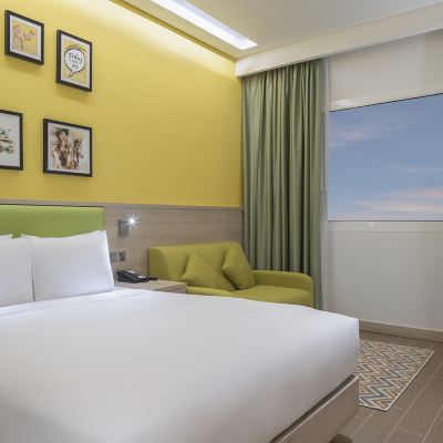 Queen Room With Sofa Bed Hampton by Hilton Doha Old Town Promo Code