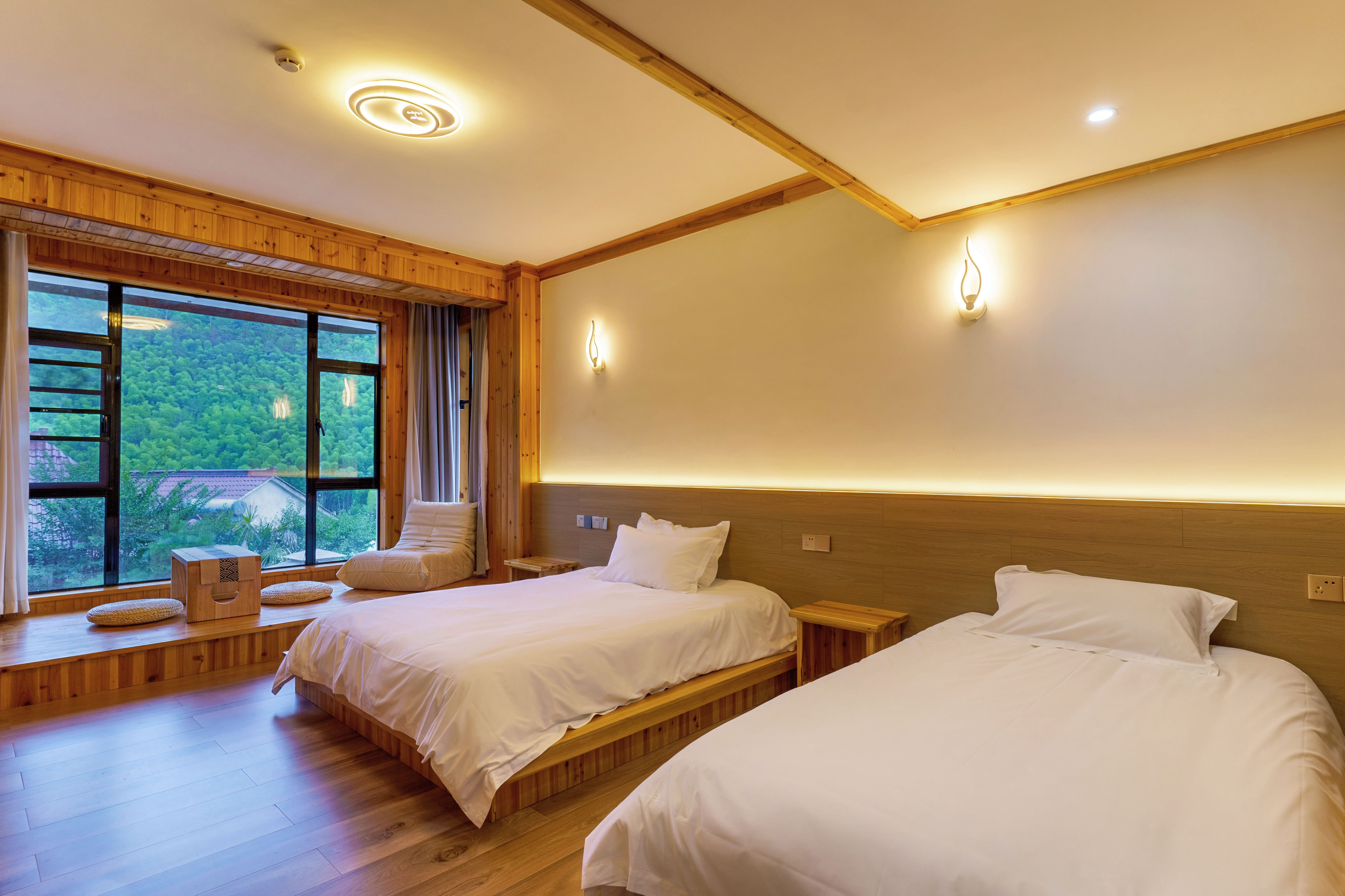 Tea Leisure Mountain-View Tatami Twin Room