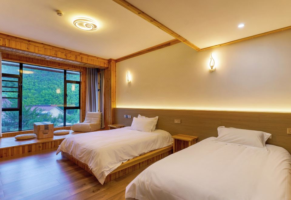 Tea Leisure Mountain-View Tatami Twin Room