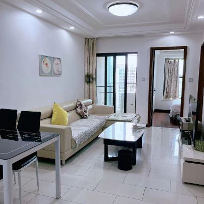 蜜享高級兩房套房【大陽台+洗衣機】 易成國際酒店公寓（珠海華髮商都店）優惠