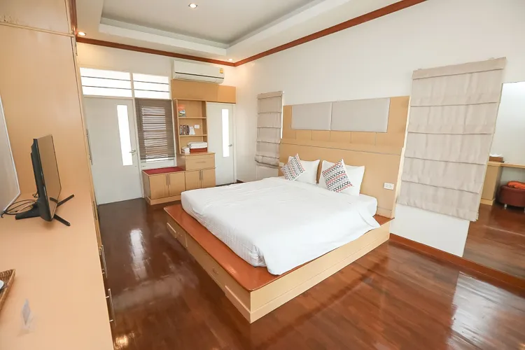 ห้องสะดวกสบายติดสวน