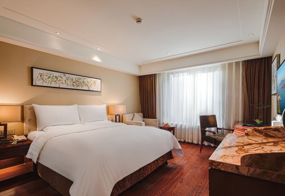 GRAND NEW CENTURY RESORT Siming Lake YuyaoExclusive Comfort Double Bed Room With Massage Chair