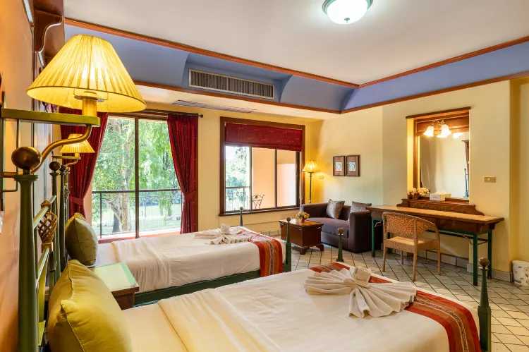 ห้องดีลักซ์ เตียงแฝด