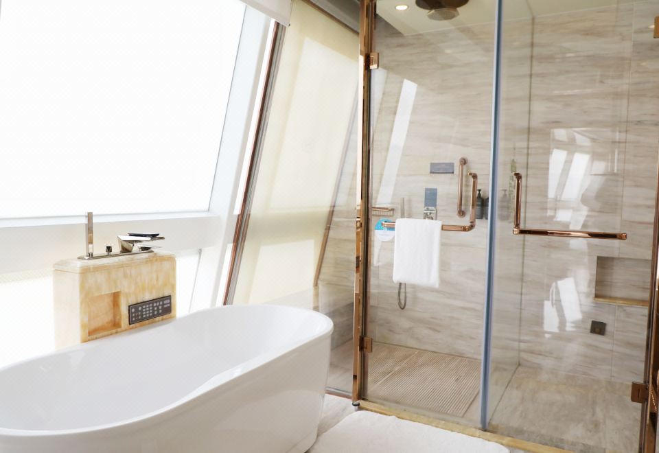 暖汤温泉·彩虹桥夜景太湖内湖景观双床房