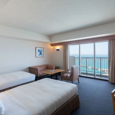 デラックスツイン　オーシャンビューバルコニー ホテルアトールエメラルド宮古島 クーポン
