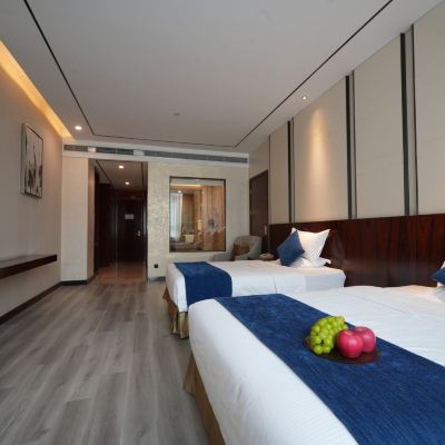 甄選雙床房-會客茶台-深睡體驗 LANCO藍蔻酒店（深圳布吉東站店）優惠