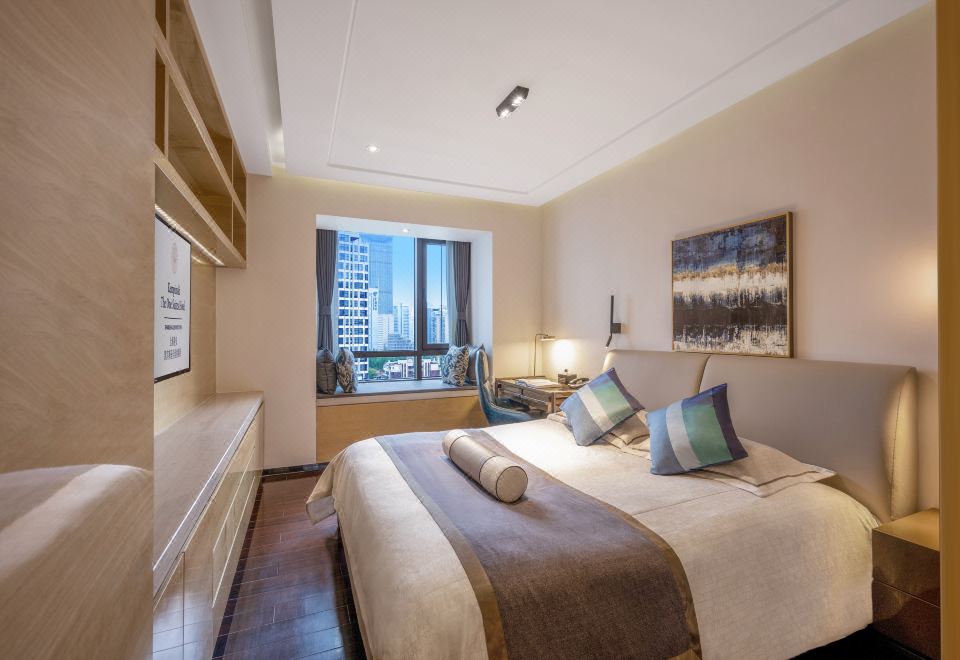 藝錦閣一居豪華家庭套房 | 特大床+衣帽間+洗烘一體機