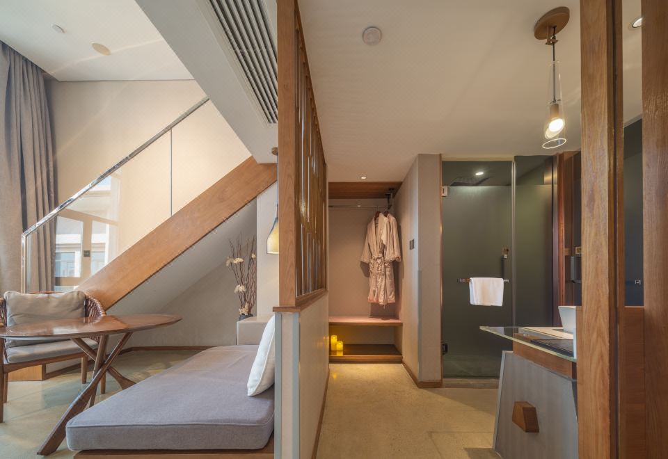 雅·复式大床房「一层会客空间+智能马桶」