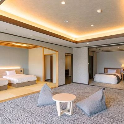 【禁煙】スイート和洋室ツイン10畳
 大江戸温泉物語　下呂新館 クーポン