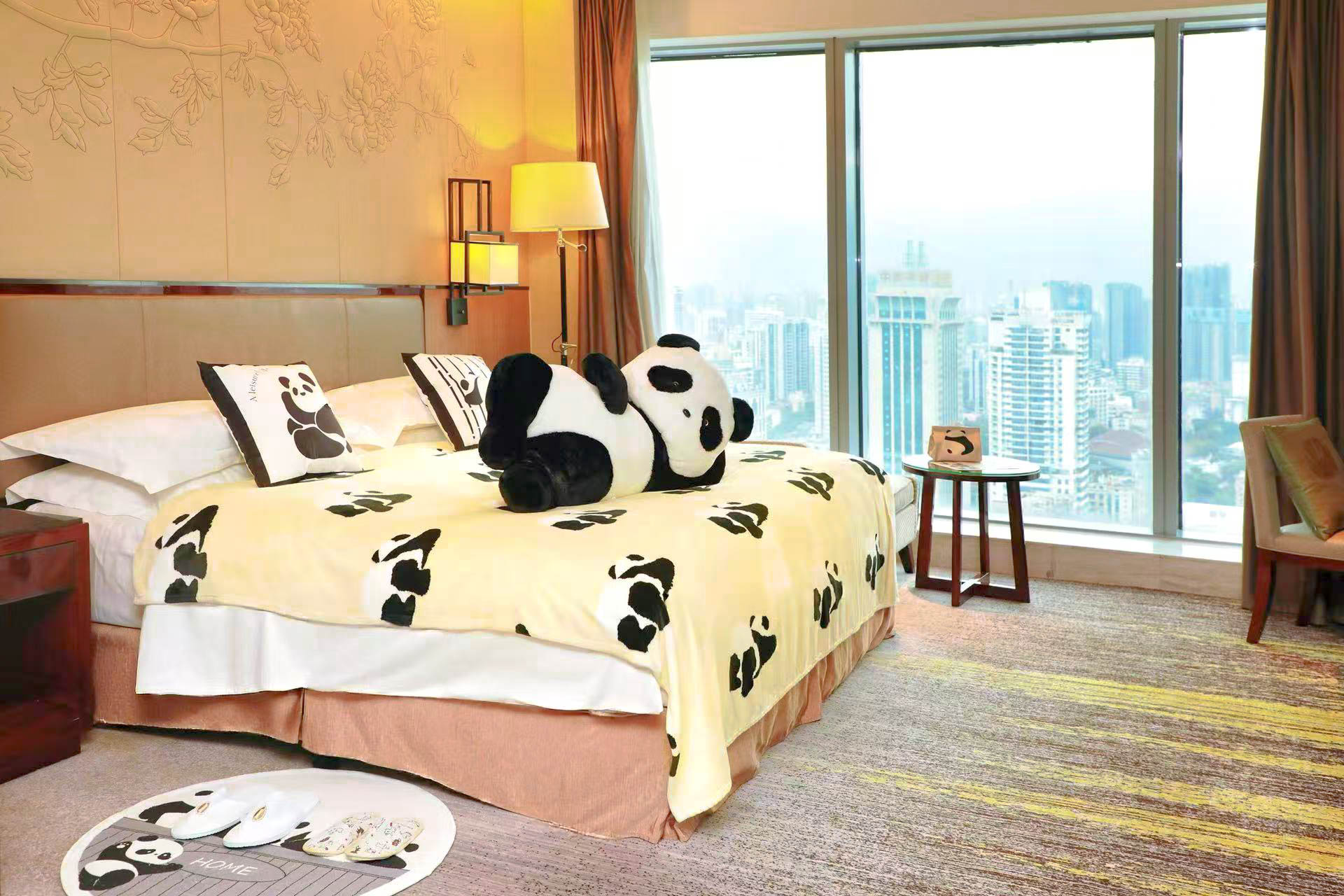 熊猫主题亲子套房